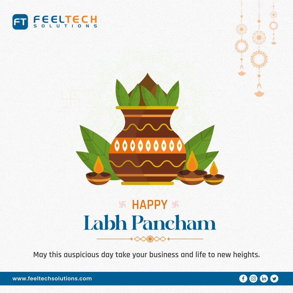 feeltechsol's tweet photo. May the auspicious day of #LabhPacham be the beginning of a successful and prosperous New Year!
.
.
.
#Labhupacham #happydiwali #teamfeeltech #feeltechsolutions https://t.co/VkLz4Vixd5