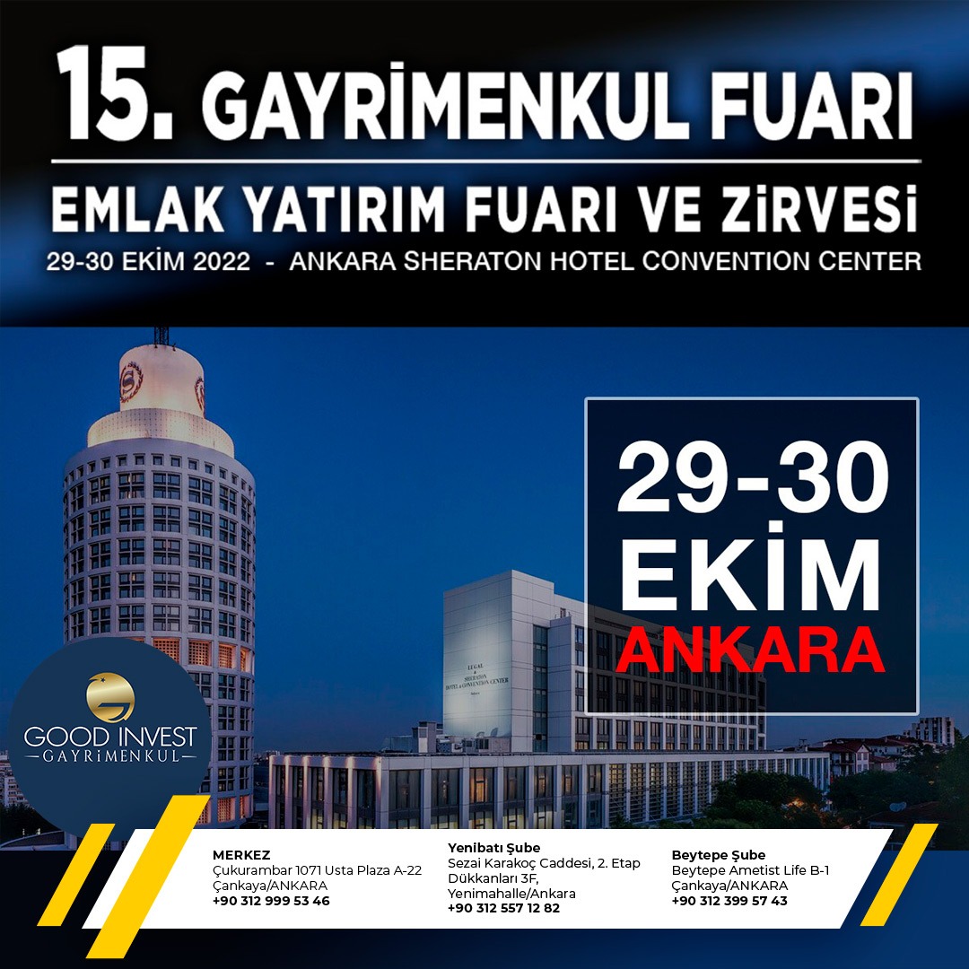 memisahmet03's tweet photo. Good invest Gayrimenkul Fuar & zirve bekliyoruz 29 Ekim Saat 10.00 açılıyor. 2 Tam gün #fuar #zirve #Emlak #AhmetMemiş #GoodinvestGayrimenkul #JnrFuar #ankarasheratonhotel #Atem #Halilberk https://t.co/5vrqRA6Tjn