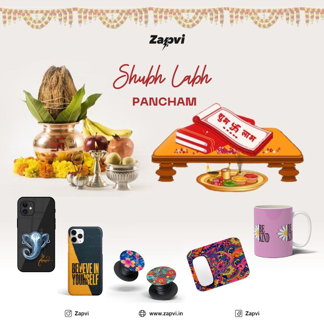 On this auspicious day of Labh Panchami, may Goddess Lakshmi bless you with happiness, prosperity and success.
#happylabhpancham #zapvi