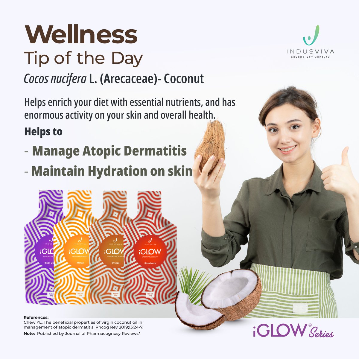 IndusvivaPvt's tweet photo. Fun Fact: Coconuts can travel up to 100 days in the ocean’s tide and still germinate, because of their water-resistance, which makes them float.
👉👉Visit Website : https://t.co/NyDfu2PH8i
#iglow #glowing_skin #Saffron #beauty #glow #vivaiglow #indusviva #vibrantviva https://t.co/p188u8wGCh