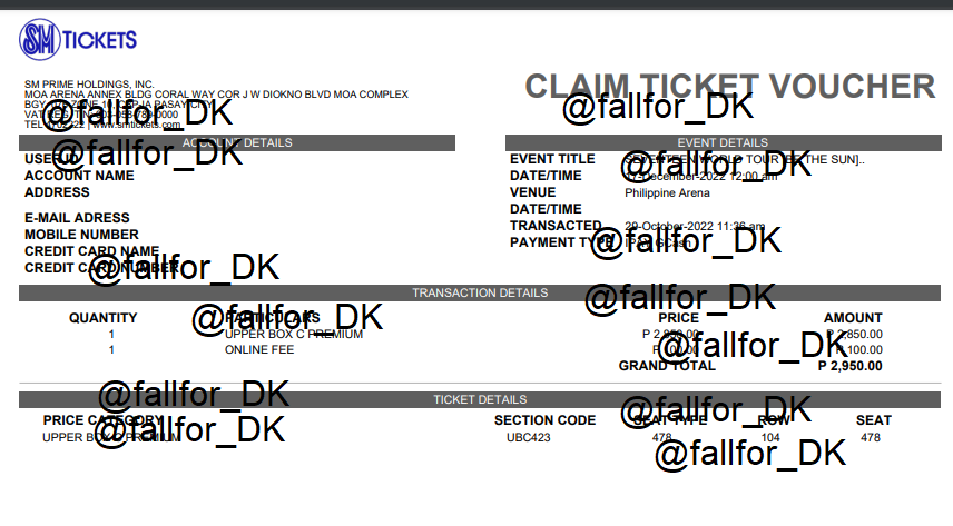 fallfor_DK's tweet photo. wtt lft BeTS Bulacan

💎 want:
⟡ubc prem 414: row 110 , seat 283/284

— or —

⟡ubc prem 414: row 111, seat 285 / 286

⌦have:
⟡ubc prem 423: row 104 , seat 478

rft: malayo sa friend 😭 DM if interested, can trade po the day of the concert 😭 https://t.co/kx82C1DeHv