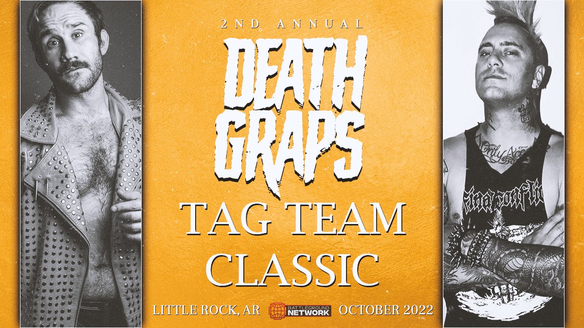 DEATHGRAPSWres's tweet photo. NIGHT ONE of the 2022 DEATH GRAPS TAG TEAM CLASSIC is in the books! Results are now available for viewing!

https://t.co/CB2ikMa8km https://t.co/KhJtTojh8q