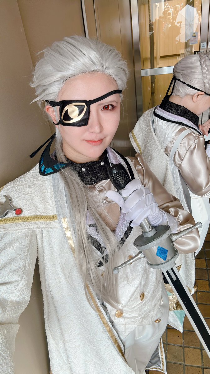 池ハロでヴィジュプリのディミトリ〜！
衣装お揃いで完成したよーー💓
エクリプスかわいい🌙🐏