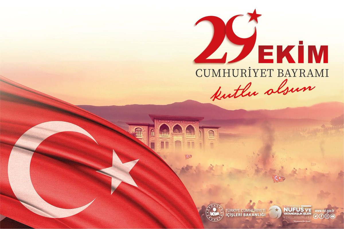 Milletimizin bayramı kutlu olsun.. Daha nice bayramlara sağlıkla,huzurla  ve başarıyla inşallah 🇹🇷🇹🇷🇹🇷