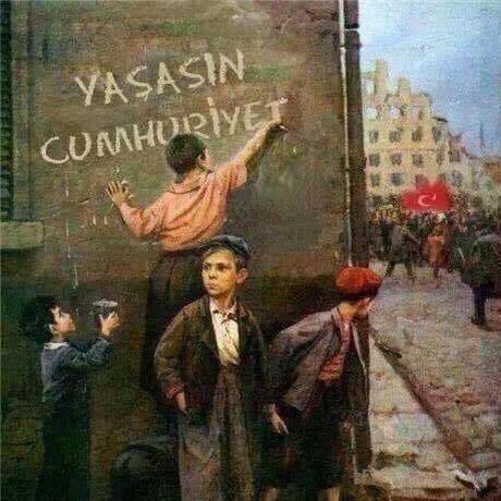 Cumhuriyet düşünce, beden ve bilim bakımından güçlü koruyucular ister. Koruyuculardan olmanız dileğiyle. 29 Ekim Cumhuriyet Bayramı'mız kutlu olsun!