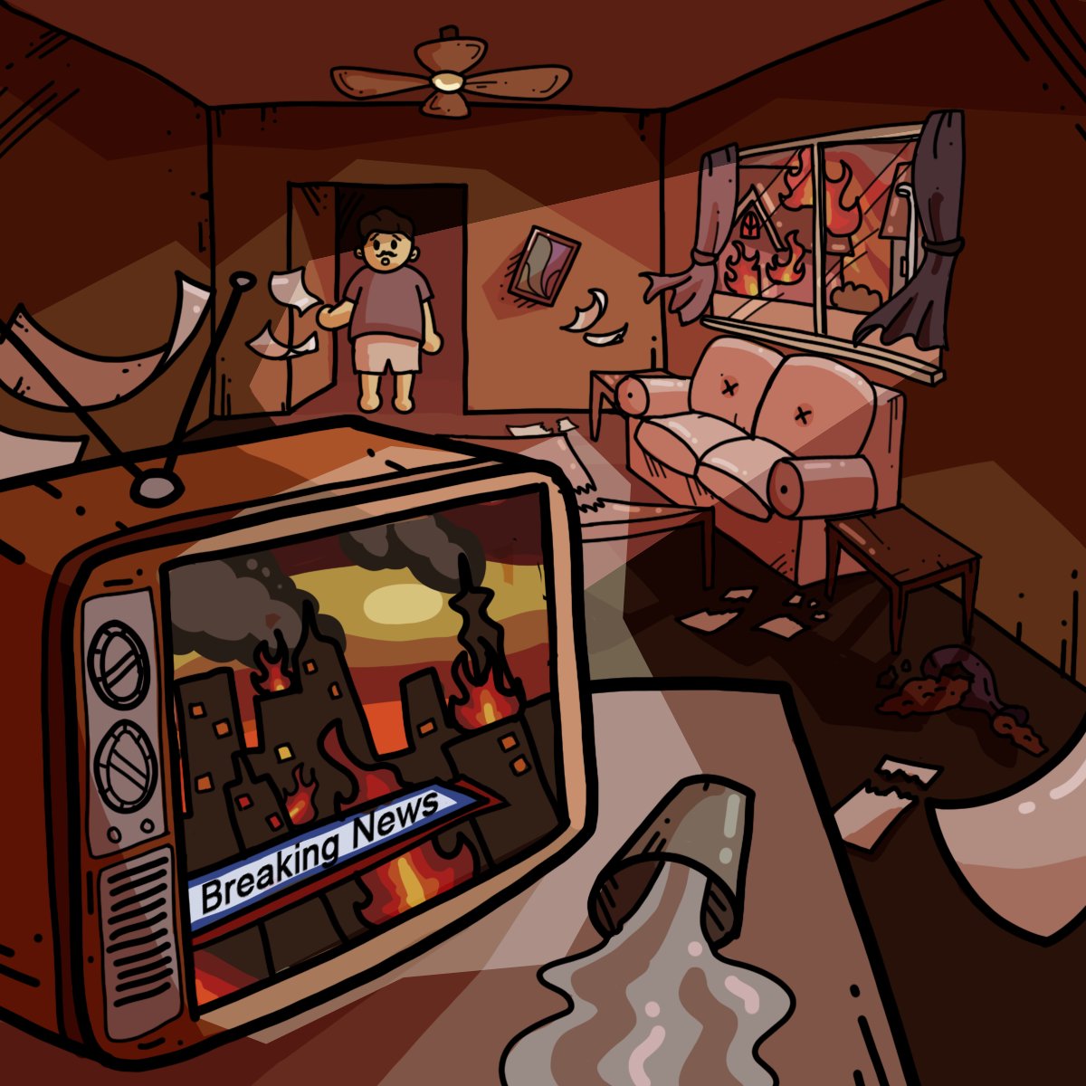 What in tarnation... who did this?