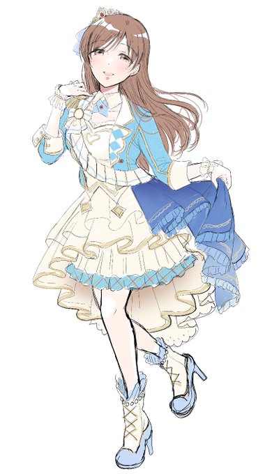 かわいー😊
コミケで大きなアクスタにもしたみある 