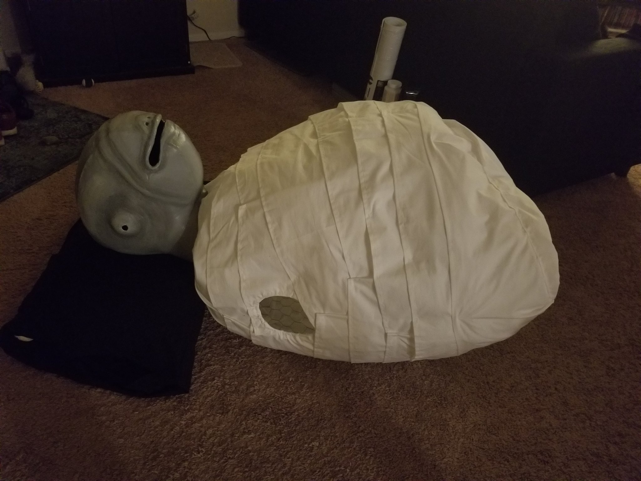 Hannah on Twitter "I made an Eraserhead baby costume for Halloween! I