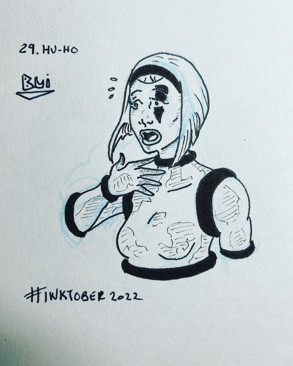 GregoryBui's tweet photo. Inktober 2022, day 29: Hu-Ho
Avec Timer.
#inktober #inktober2022 #day29 #huho #dailychallenge #drawing #art #gregorybui #originalcharacter #creatorowned #lesprotecteurs #timer #unipin #supervillain https://t.co/EBjXdctuKp