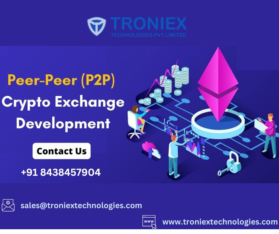 Troniextech's tweet image. #p2pexchange #p2pexchangedevelopment #cryptoexchangedevelopment