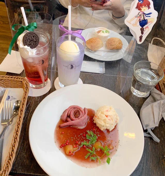 大宴会カフェ行ってきた!右代宮ローストビーフめちゃくちゃおいしかった! 