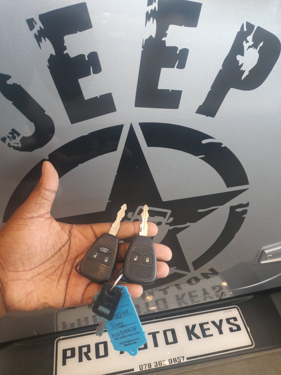 _Itumeleng__'s tweet photo. Office for the Morning.
2017 Jeep Wrangler.
Spare Key Supplied, Cut &amp; Successfully Coded.

https://t.co/6N1gIcUrcd https://t.co/KP0E6oy1P2