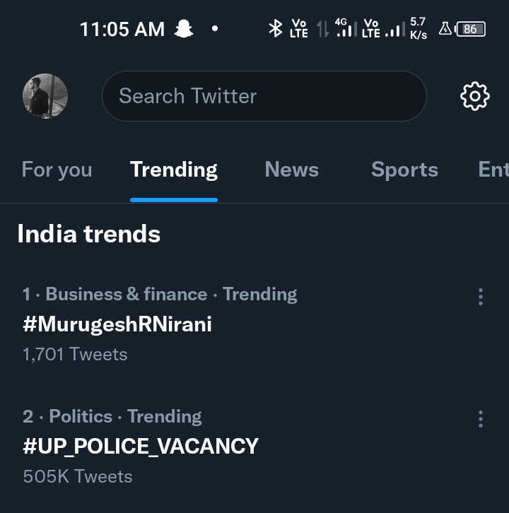 VivekSh49035966's tweet photo. #AGE_RELAXATION_IN_UP_POLICE_VACANCY
We are now no.2 🔥🔥
Now one step closer 
500K tweets compete 
Target🎯 1 Millon Tweet now
@myogiadityanath @UPGovt @Uppolice @dgpup #UP_POLICE_VACANCY https://t.co/p5FCnemfS7