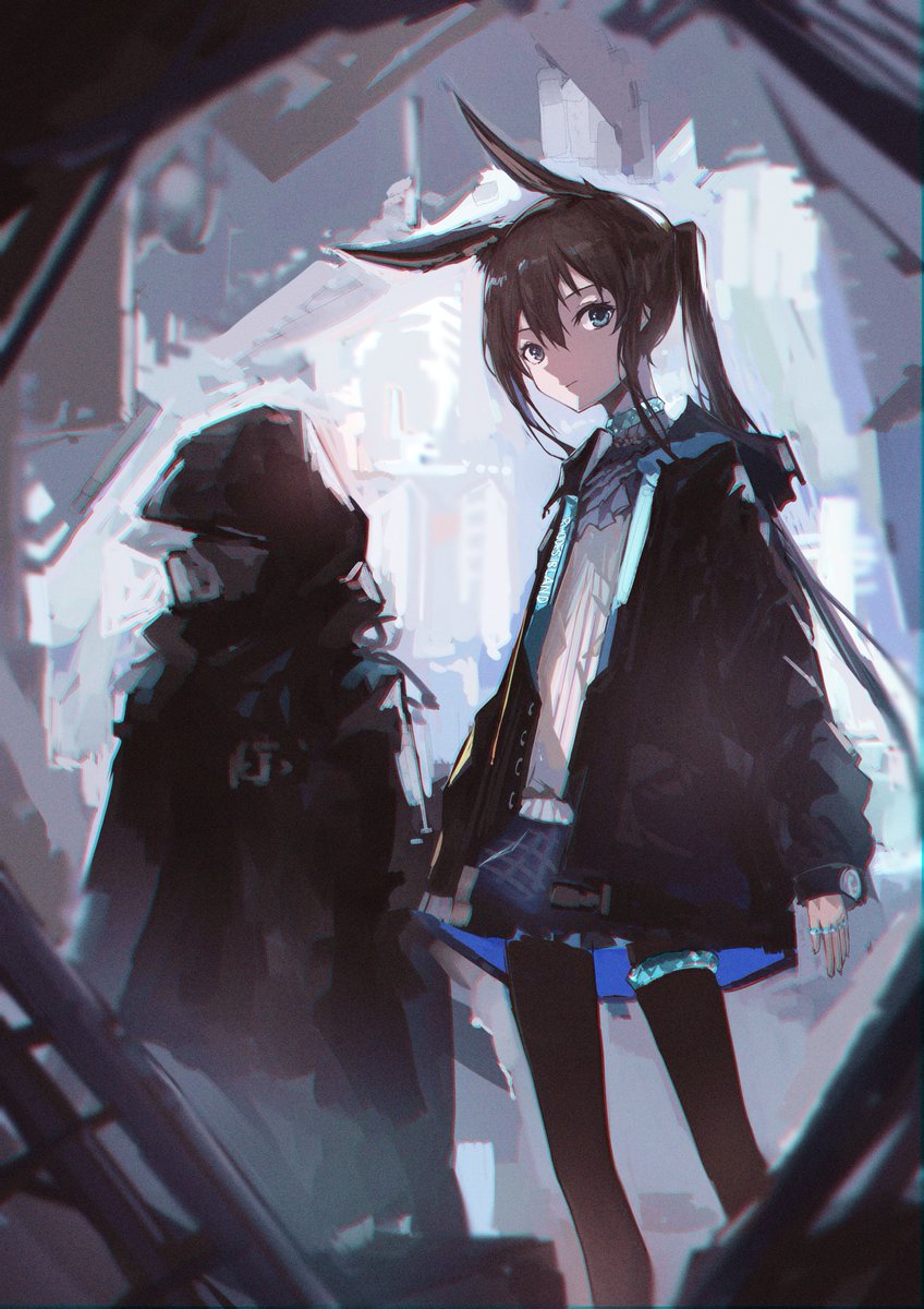 アーミヤ(アークナイツ) 「黎明#アークナイツ #明日方舟 」|すだだちのイラスト