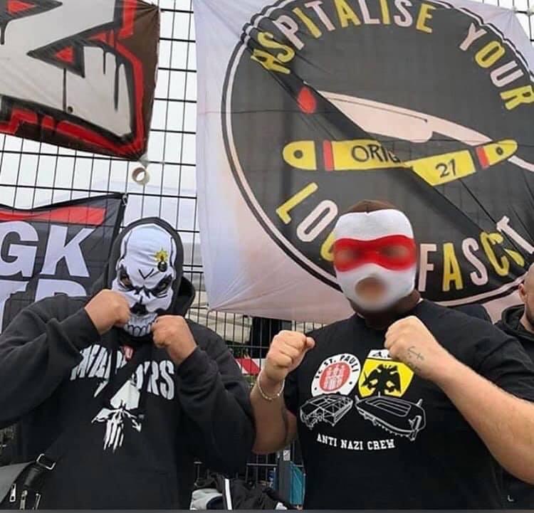 PHOTO | Anti nazi crew: St. Pauli & AEK