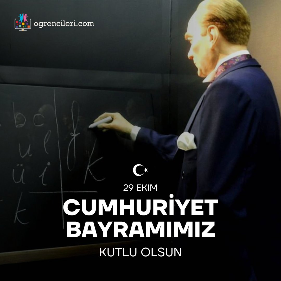 Cumhuriyetimiz, 99. yaşıda. Bayramımız kutlu olsun!

#cumhuriyetbayramı #29ekim #atatürk #29ekimcumhuriyetbayramı #yaşasıncumhuriyet