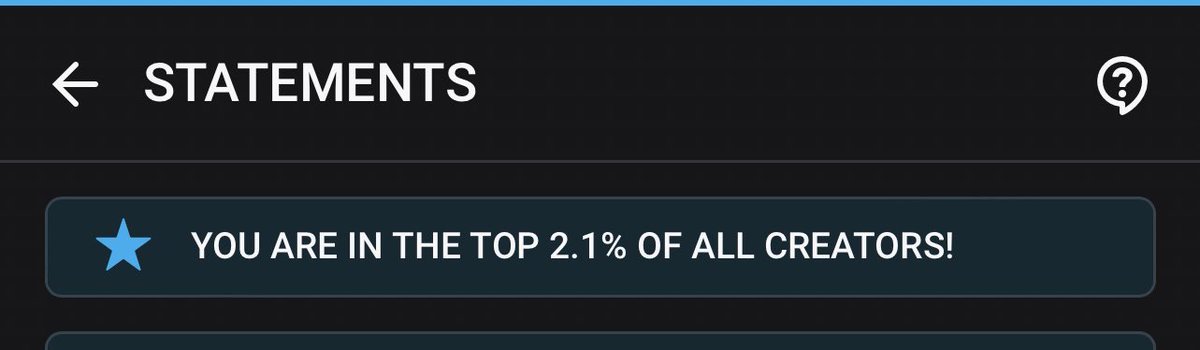 Innocuous or not I’m in the 2.1% of Onlyfans. Thank you so much.