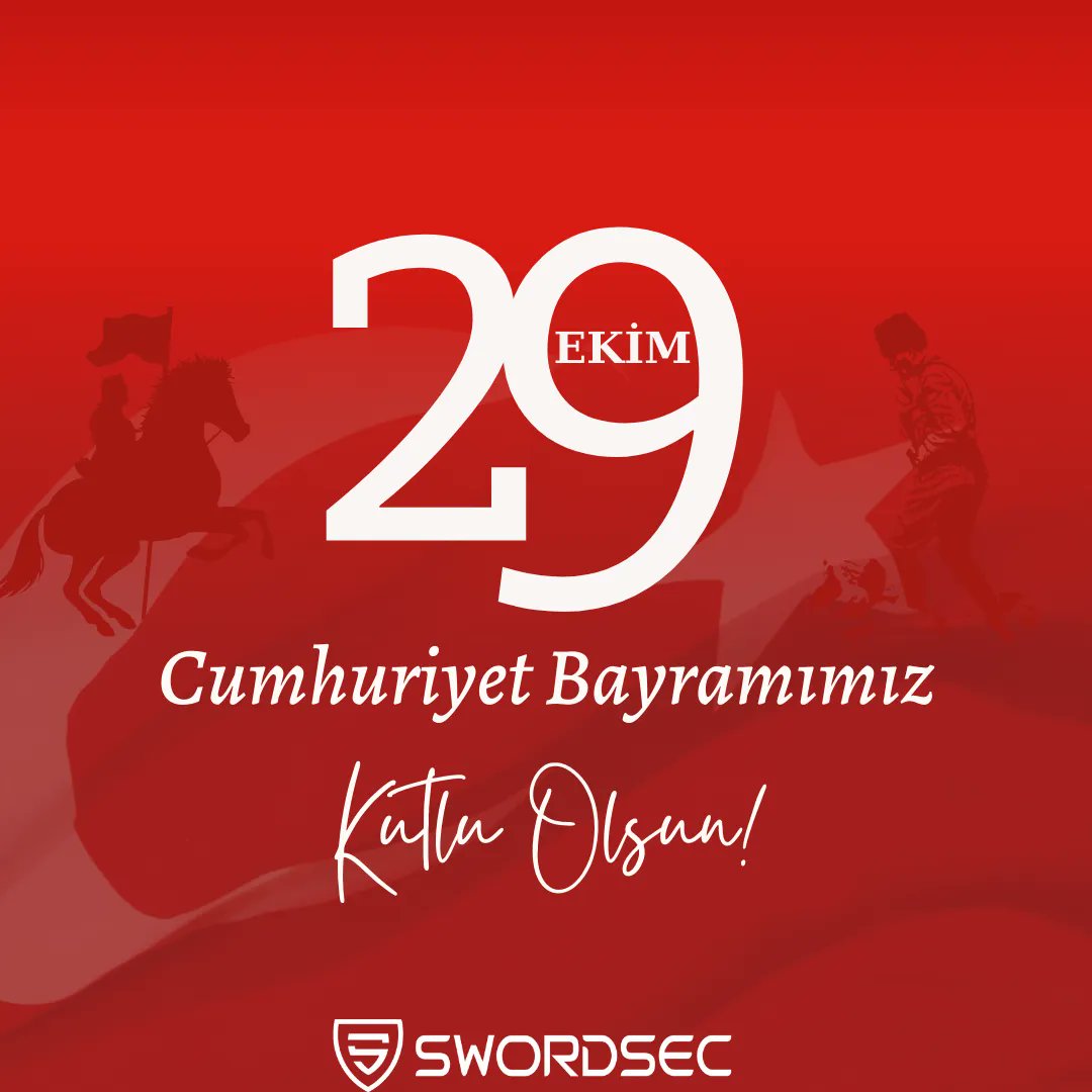 29 Ekim Cumhuriyet Bayramımız Kutlu Olsun! 🇹🇷 Gazi Mustafa Kemal Atatürk'ün önderliğinde büyük Türk Milleti'nin kanı, canı ve sonsuz emekleriyle kurulan Türkiye Cumhuriyeti 99. yaşında #29Ekim
