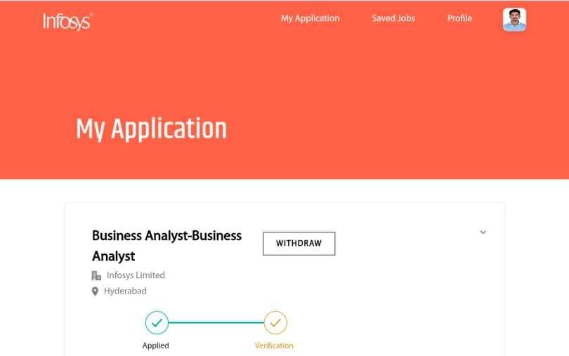 Anonymousaadi's tweet image. @InfosysCareers @Infosys 
Applied on 04 OCT 2022 🤔 Verification process is still pending..?? #infosys #InfosysInnovationNetwork