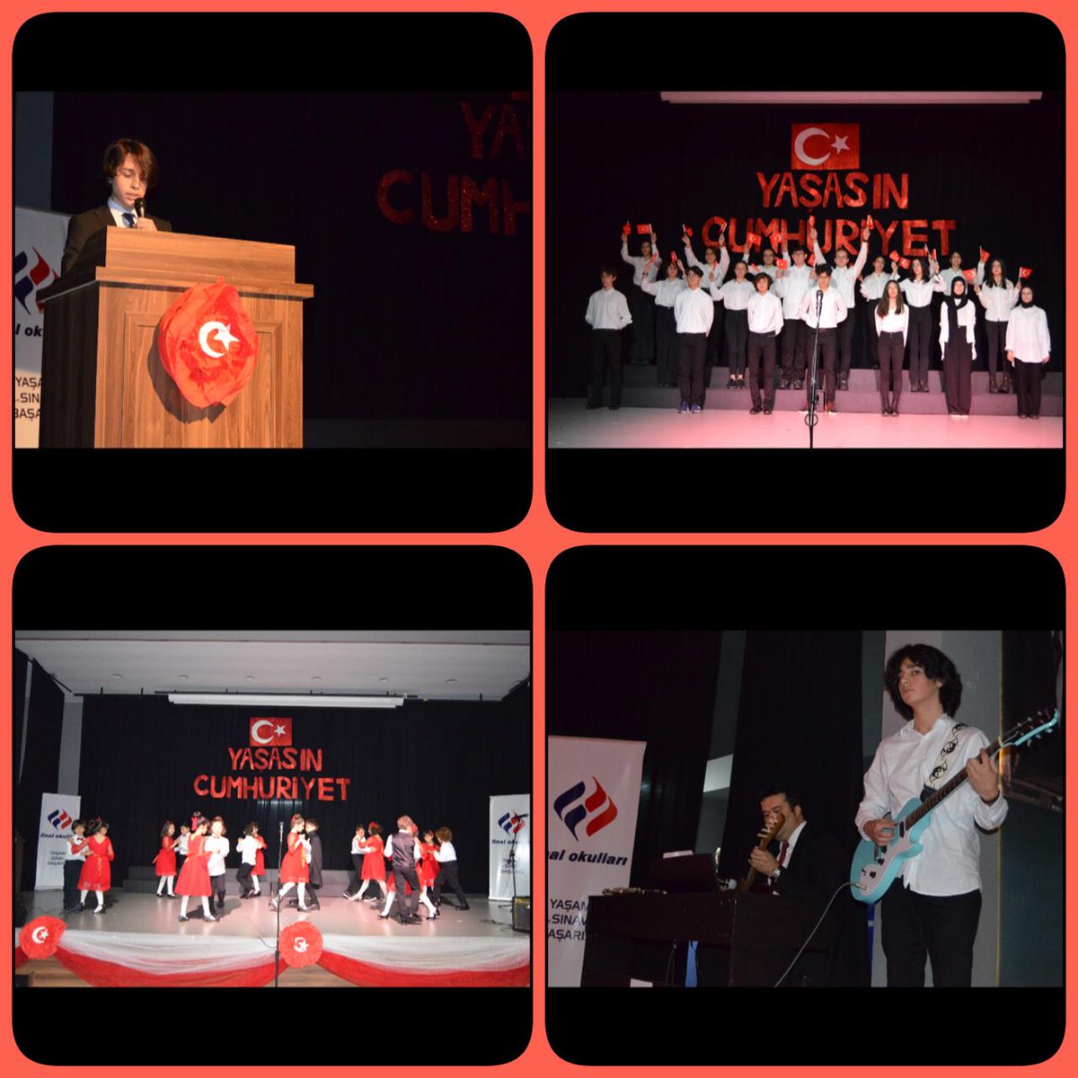 Ordu Final Okulları olarak Cumhuriyetimizin 99. Yılını coşkuyla kutladık. 
🇹🇷YAŞASIN CUMHURİYET 🇹🇷