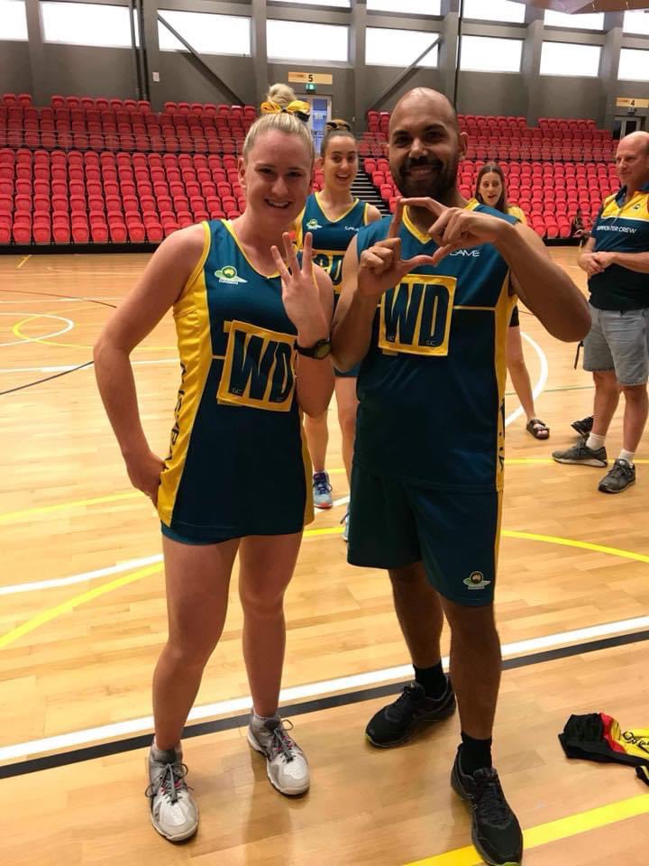 colincroft1's tweet photo. Happy birthday my wing D fave!! Hope ya had good day my dear xoxox @MaddyKirk4 #netball #wingdefence #mixednetball https://t.co/OaTBYErIV4