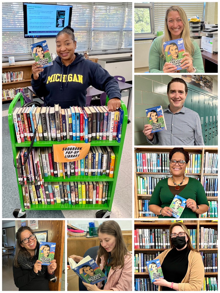 Books at the Brook will be discussing It’s Trevor Noah on Nov. 2nd! Here are just some of our staff who will be joining the discussion! <a href="/sudbrookmagnet/">Sudbrook Magnet</a> <a href="/gwebb2000/">Gordon Webb</a> #bcpslms