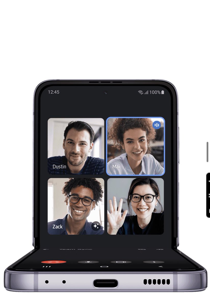 _NayyKnights's tweet photo. Covid got us used to video calls and now @SamsungMobileSA said they got us with video chat on Google Meet #GalaxyZFlip4. Co-watch high quality videos with family through live sharing & catch everyone's reactions ๐ #FLEXperience https://t.co/wpi3neAaVd