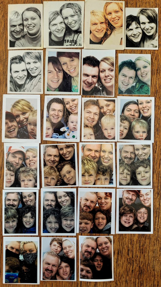 eliistender10's tweet photo. Every year since we first met, my wife and I have taken a photobooth photo, today we did No.23!! https://t.co/1eedZs2NsL