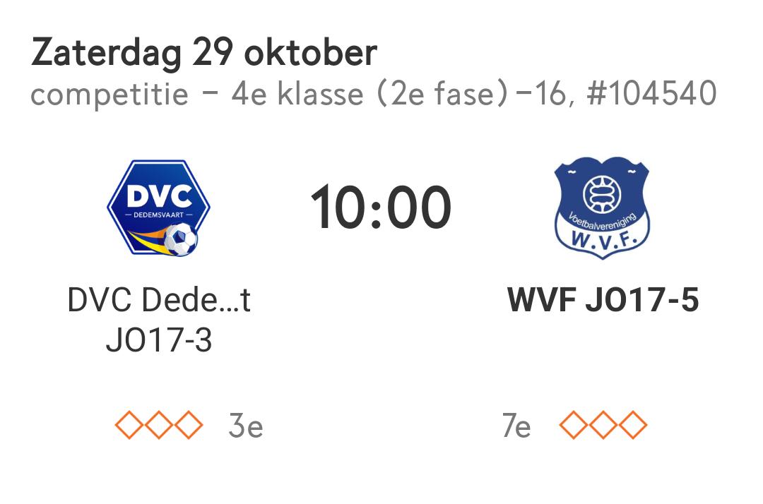 Dannzil's tweet photo. Eerste punt is binnen. Op inzet in de laatste minuut er een gelijkspel uit weten te slepen.1-1 @vvwvf https://t.co/lBy1vD8m8T