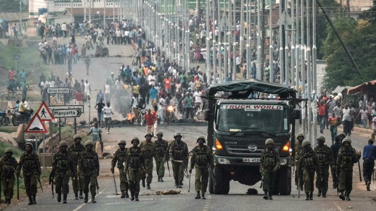 Kenya: des policiers poursuivis pour les violences post-électorales de 2017 rfi.my/8rT8.t