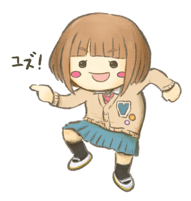 いつものこいつ(1枚目)をノベルAIくんに放り込んでkitami yuzuで生成してできたのがこれ(2枚目) ぐぬぬ 