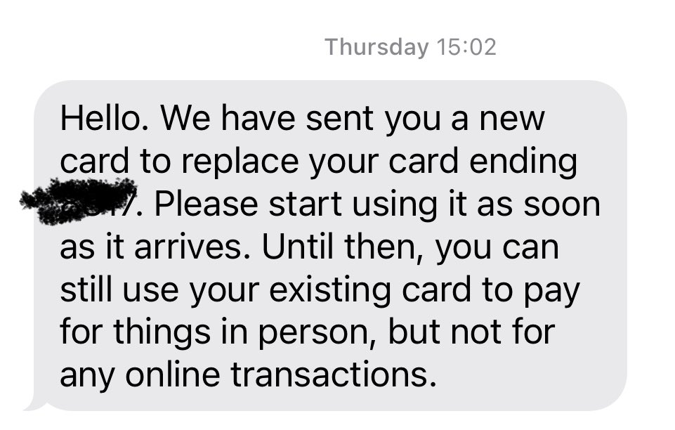 Thankfully it’s not #BlackFriday #CyberMonday for another month or I’d be mightily pissed off with #TSB right now. Why exactly can I not used a currently valid card online??? 🤬🤬