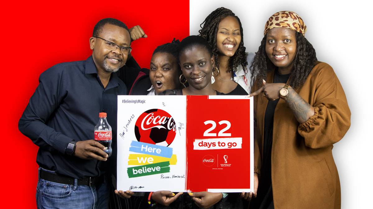 bralirwaplc's tweet photo. And just like that we are at 22 days until #WorldCup2022 kicks off! Are you ready? Team @Creaxion_rw we see you ⚽

We will be sharing the rest of the countdown on stories (Facebook/Instagram), join us. 

#BelievingIsMagic https://t.co/dhosnQWbYi