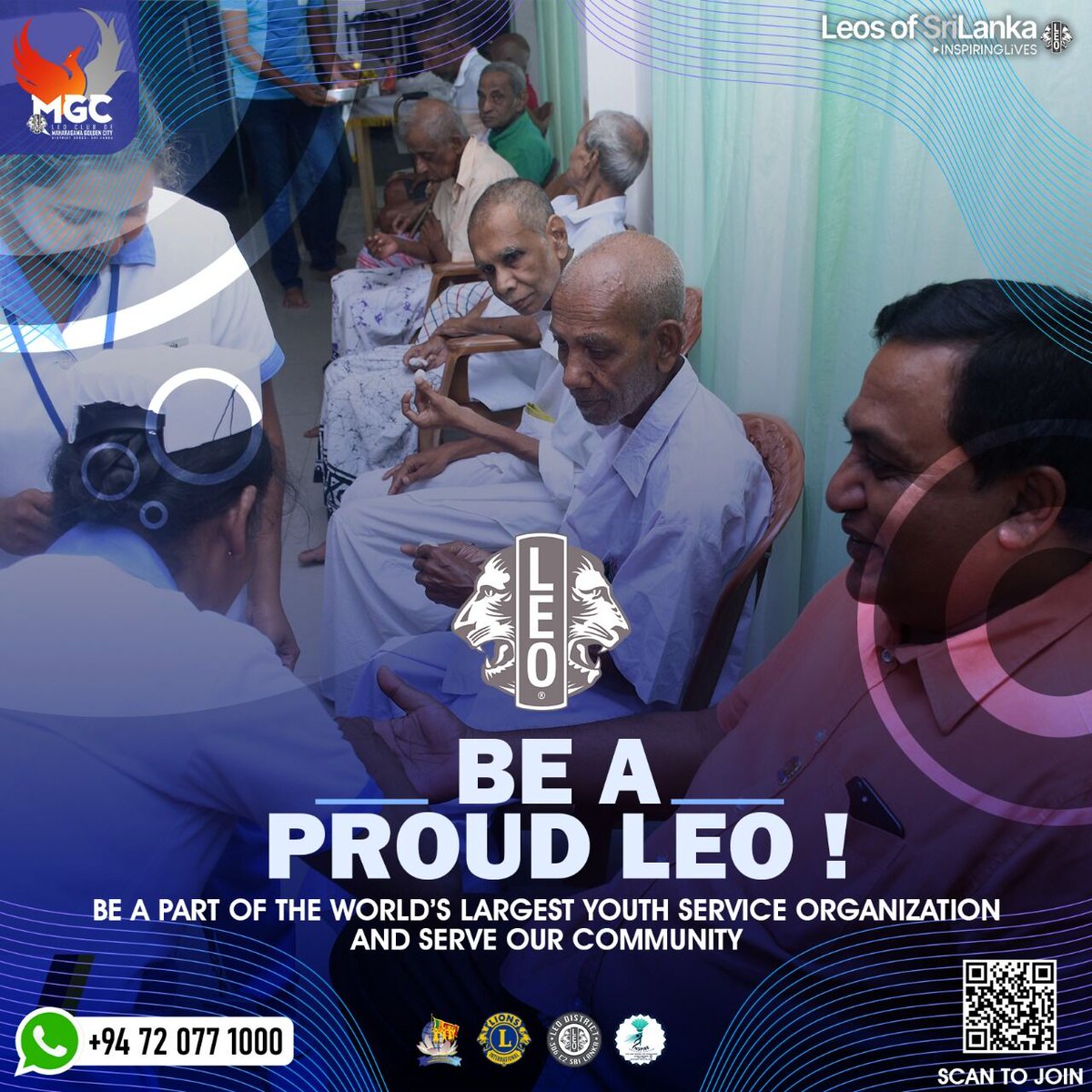 MGC_leos's tweet photo. Scan, Fill, Submit and then Boom!🦁
YOU are a part of the World’s Largest Youth Service Organization.

Are you up-to join hands with us and help the community?

For more details drop us a message! 🙌🏻
Call or Whatsapp via : +94715304176 https://t.co/DKpQxxjeBi