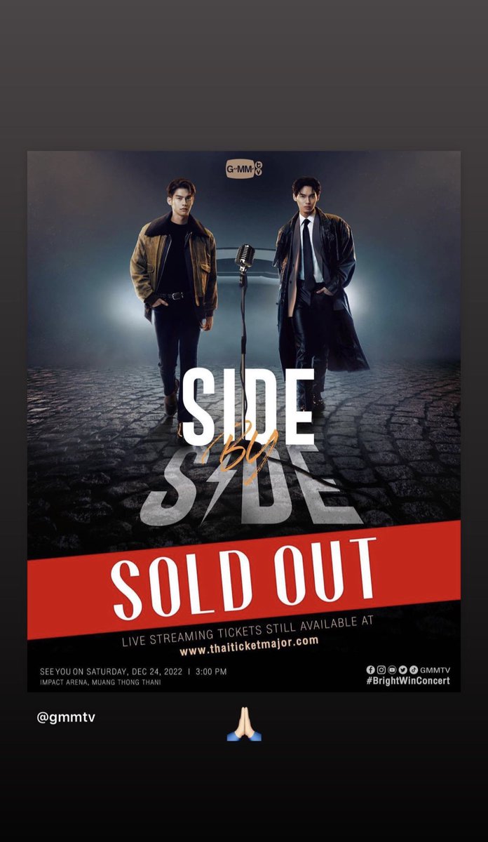 WinmetawinO's tweet photo. igs winmetawin update

ขอบคุณทุกเสียงตอบรับที่มีให้กับ #BrightWinConcert เจอกันนะครับ

#winmetawin @winmetawin #snowballpower https://t.co/ycbRwgLPFG