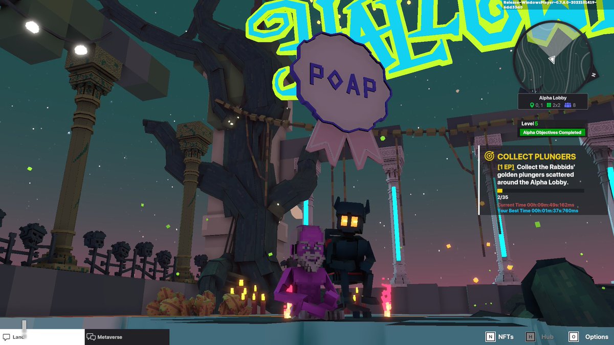 LikeriZ's tweet photo. @TheSandboxGame I just participated in The Sandbox Halloween Special Giveaway. At the top of the Halloween Alpha Lobby Parkour!
😈 👇 https://t.co/TLoIxov1rv