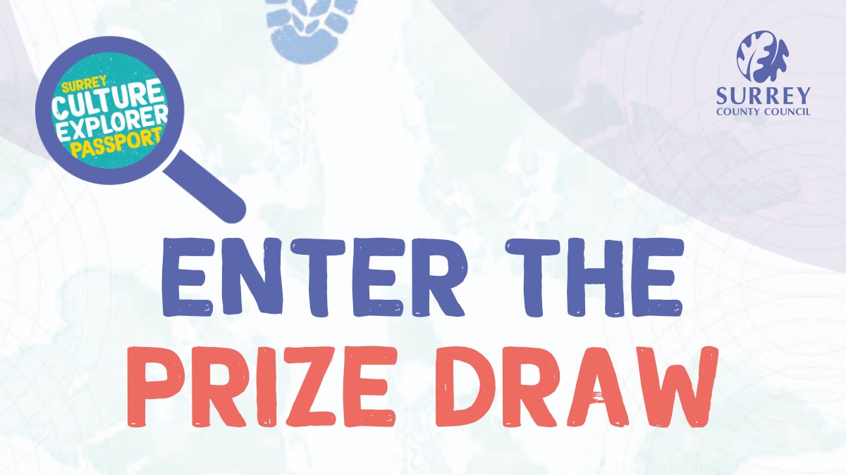 SurreyLibraries's tweet photo. The #SurreyExplorer Culture Passport is coming to an end π
BUT that means it's nearly time to do the prize draw! π
One of the prizes is family ticket to @BWCtweets π¦π¦
Enter here π https://t.co/UczSxrkZks
More info here π https://t.co/VaedKsoG7k https://t.co/B5fjC3urKw