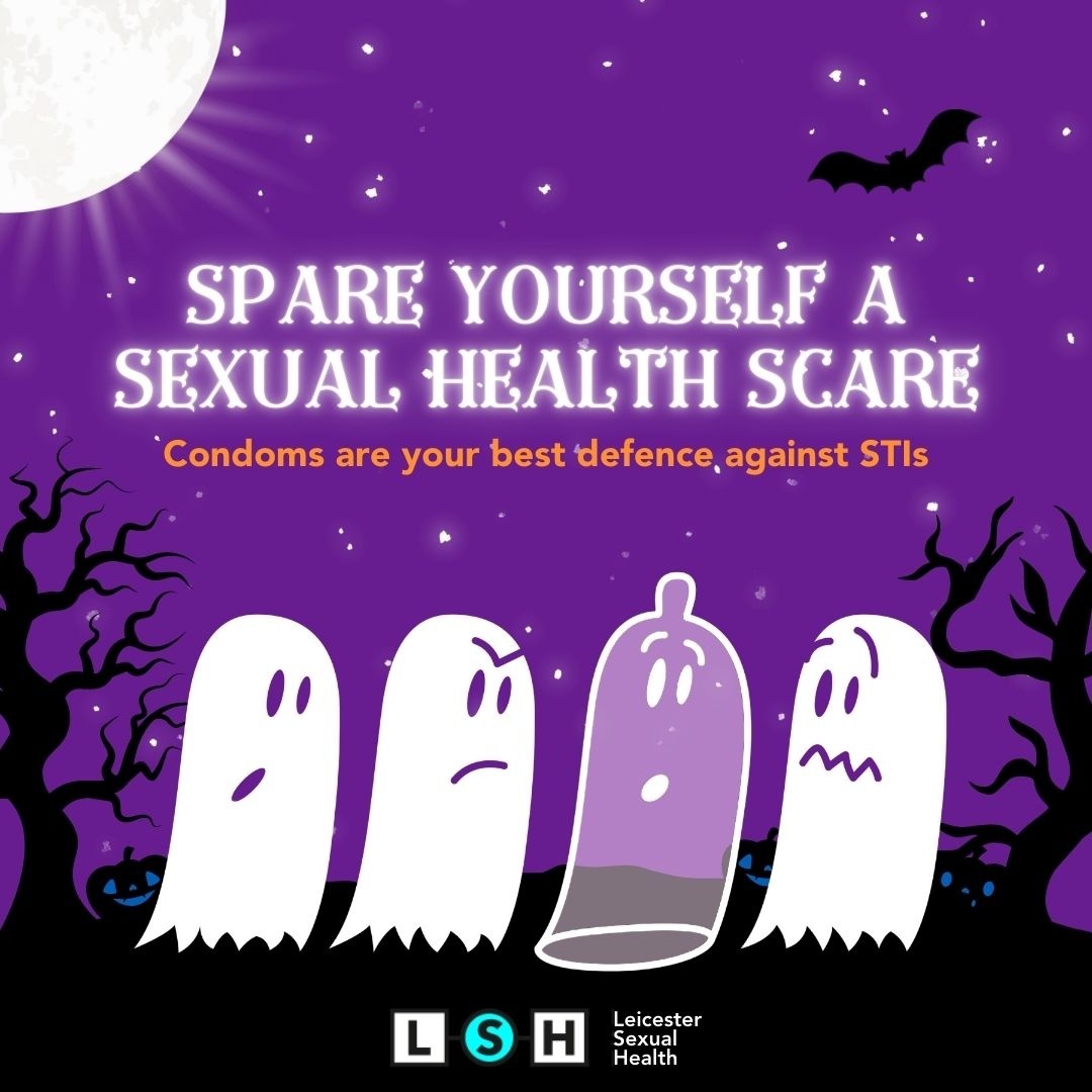 If your heading to a Halloween party this weekend, spare yourself a sexual health scare by wearing condoms when having sex. Condoms are no trick and STIs are no treat! For free access to condoms, visit our website to learn about our C-Card scheme ➡️ orlo.uk/e6SMa