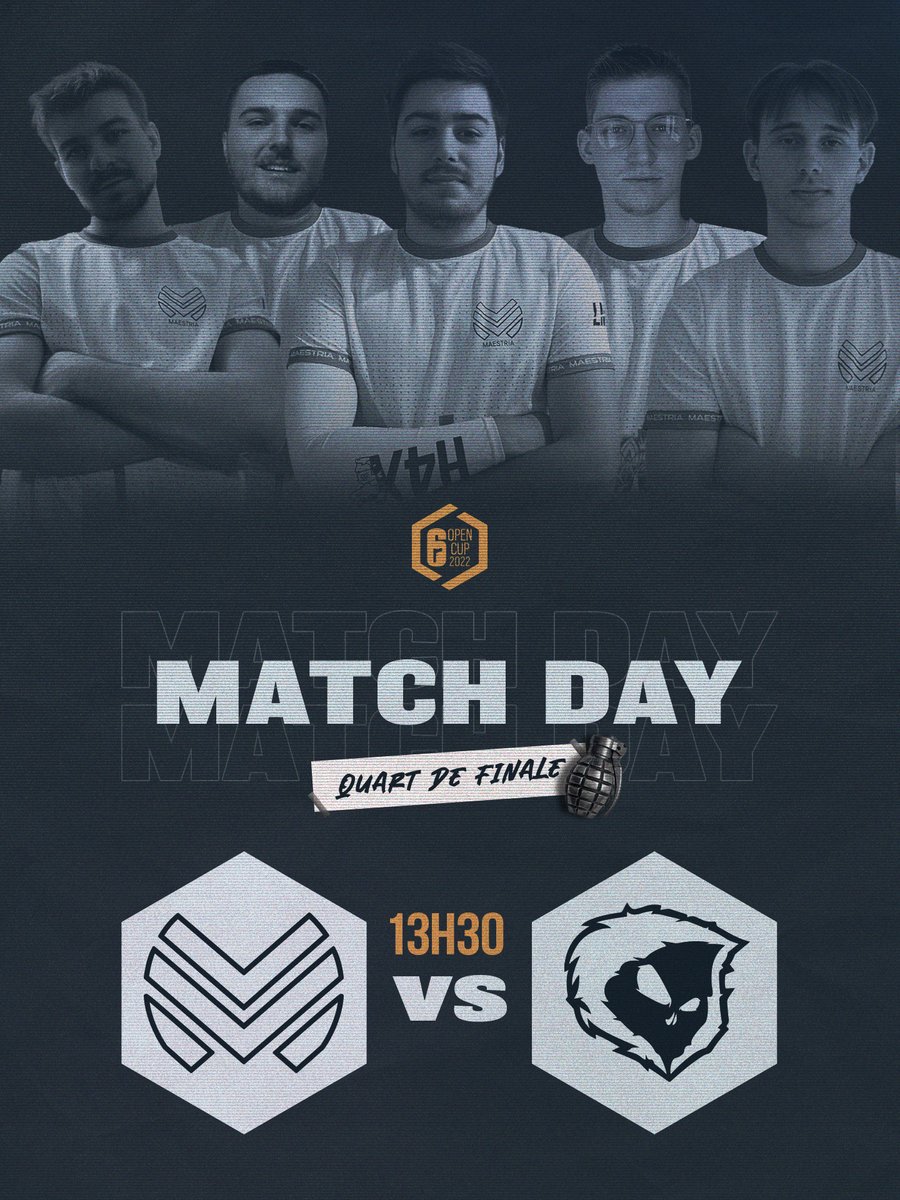 #R6S | #6OPENCUP

C'EST PARTI ! 🔥

Nous jouons notre premier match dans les playoffs de cette 6 Open Cup à 13h30 contre @DeathroWEU ! ⚔

Rendez vous sur twitch.tv/rainbow6fr pour nous soutenir à fond ! 💪🏼

#GoForItMSA