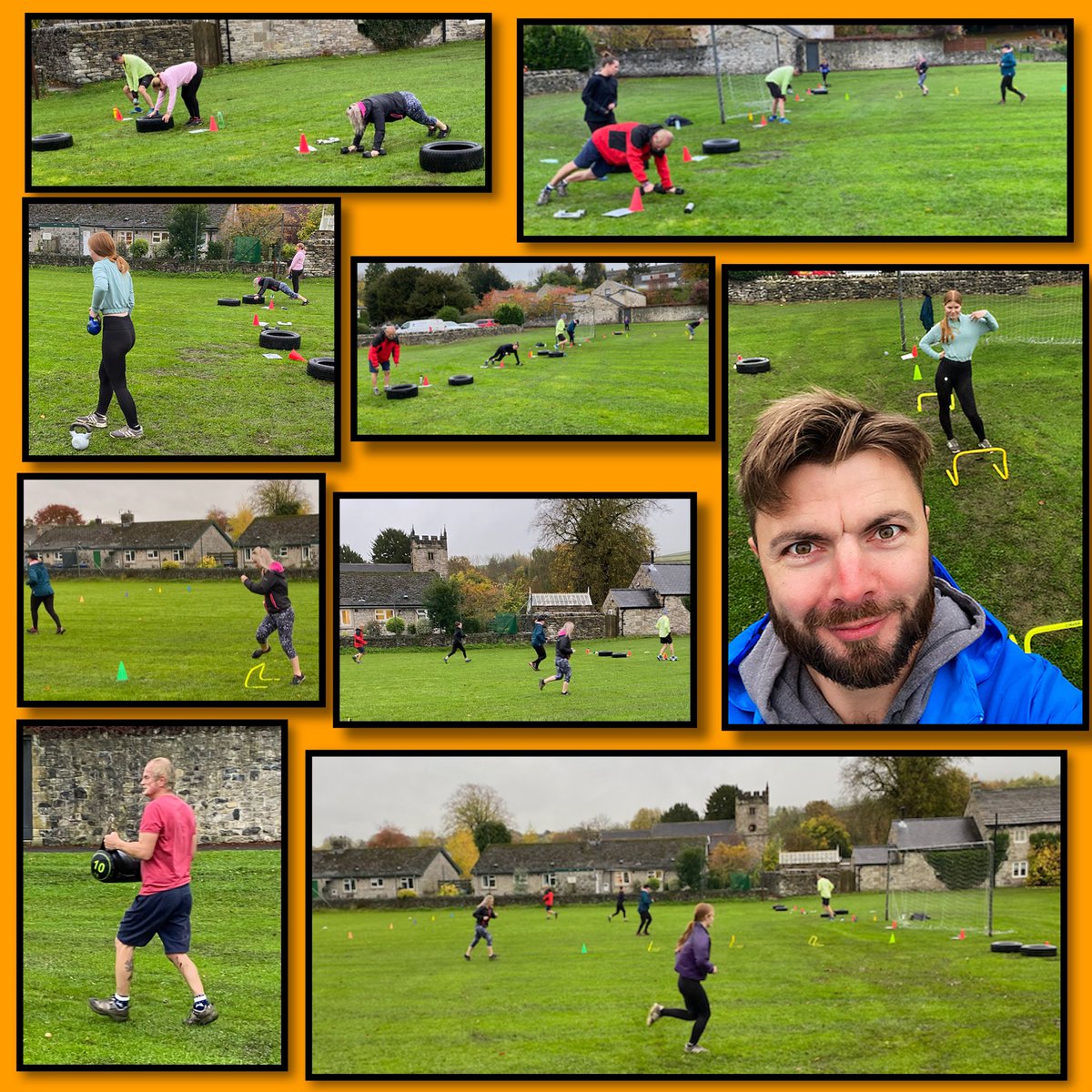 JHFITNESS2018's tweet photo. Wet but fun Bootcamp this morning ๐ช Now time for Town game ๐ช #jhfitnessbakewellchesterfield #Bootcamp #morningfitness #fitnesclasses #spireites https://t.co/NUaVP4mQpW