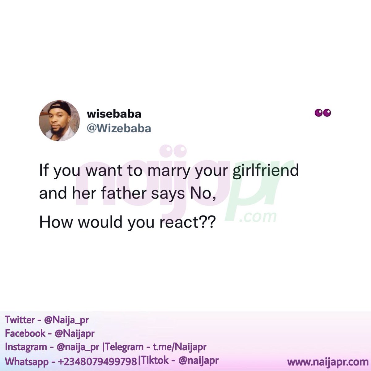 Naija tweet media