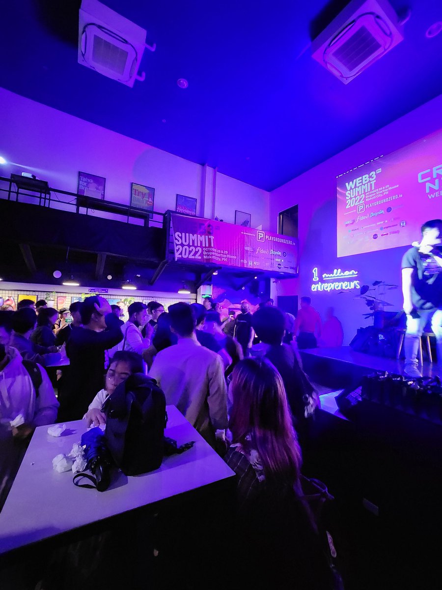 trinitait89's tweet photo. ATM: @web3phsummit #web3phsummit Crypto Night!
The night is young and so am I! HAHAHAA https://t.co/6OmYht2FqG
