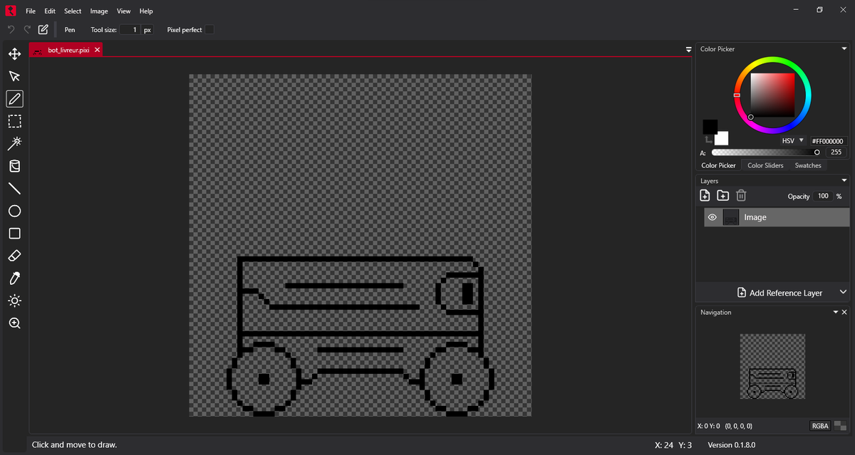 sakangamestudio's tweet photo. BOT-B77 is on the way 🤖🛞😃
Some sketches of #deliveryBots. They explose when they are close to B77
For more details about the game follow 🤝👌👈
#sakangamestudio #indiegamestudio #indiegame #pixelart #indiedev #gaming #screenshotsaturday https://t.co/lD30truJ7e