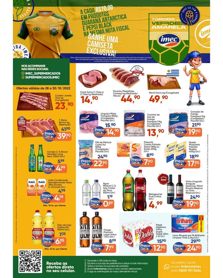 DieisonE's tweet photo. @tesoureiros @LulaOficial R$44,90
Ofertas válidas de 28 a 30/10/22 https://t.co/ChG0TpoFJI