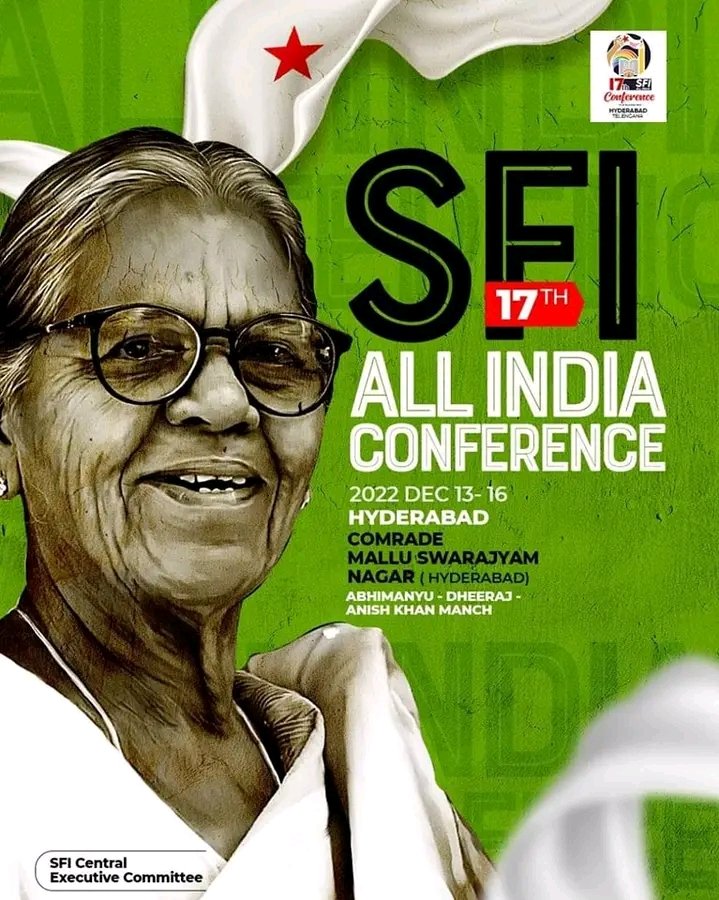 SfiDungarpur's tweet image. #SFI
#SFI17thConference
#StudyStruggle #SFI
@SFI_CEC @SFIRajasthan @SubhashJakhar_ @Falgundungarpur 
@VP_Sanu
@aishe_ghosh @DharDipsita @MayukhDuke @RonHadat @vijendra_dhaka_