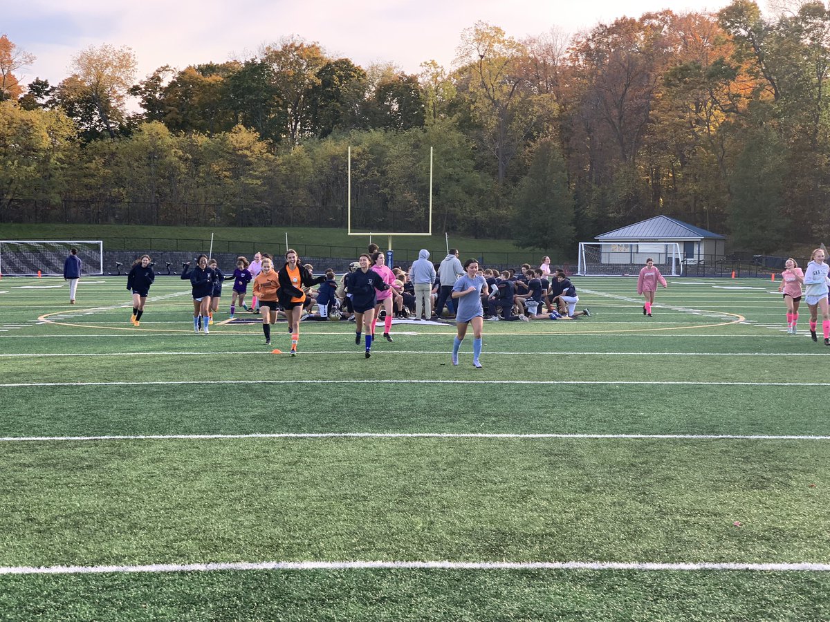awhs_gsoccer's tweet photo. Girls had a great practice yesterday with color wars and a challenge competition with freshman football. Thanks to Coach Conners and his team for the entertainment! @Conners_32 @gemcclay @football_awhs @goAWathletics https://t.co/bT0EA9J8O0