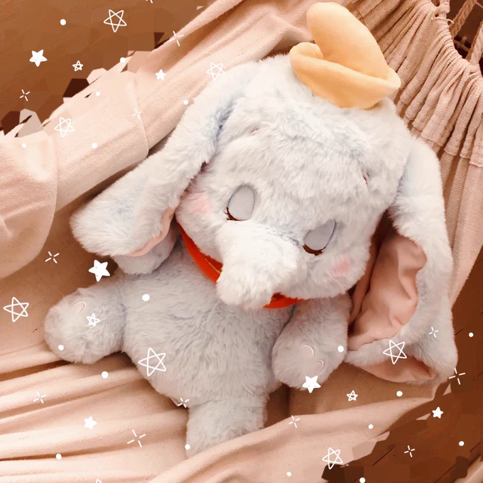 ハンモックで寝るダンボぴゃん 