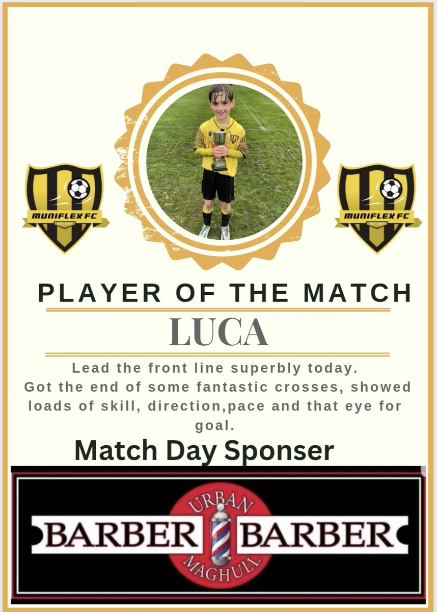 Muniflex Juniors ⚽ 💛 🖤 tweet media