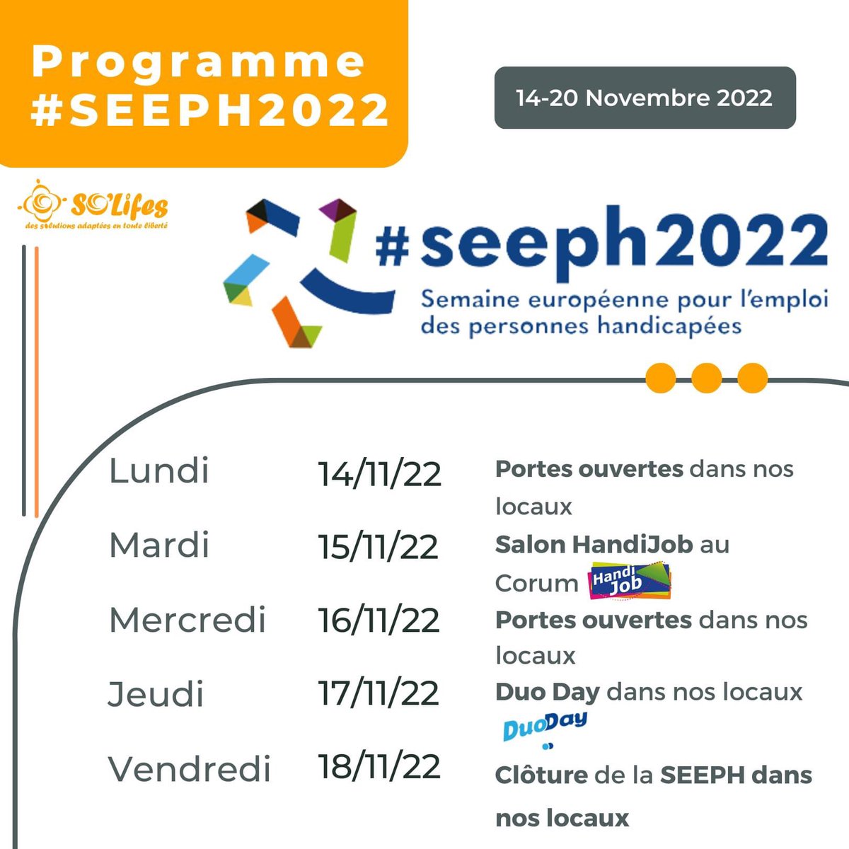 solifes's tweet photo. A vos agendas ! 👍💪🙏 https://t.co/Kz1ChVe6Tr