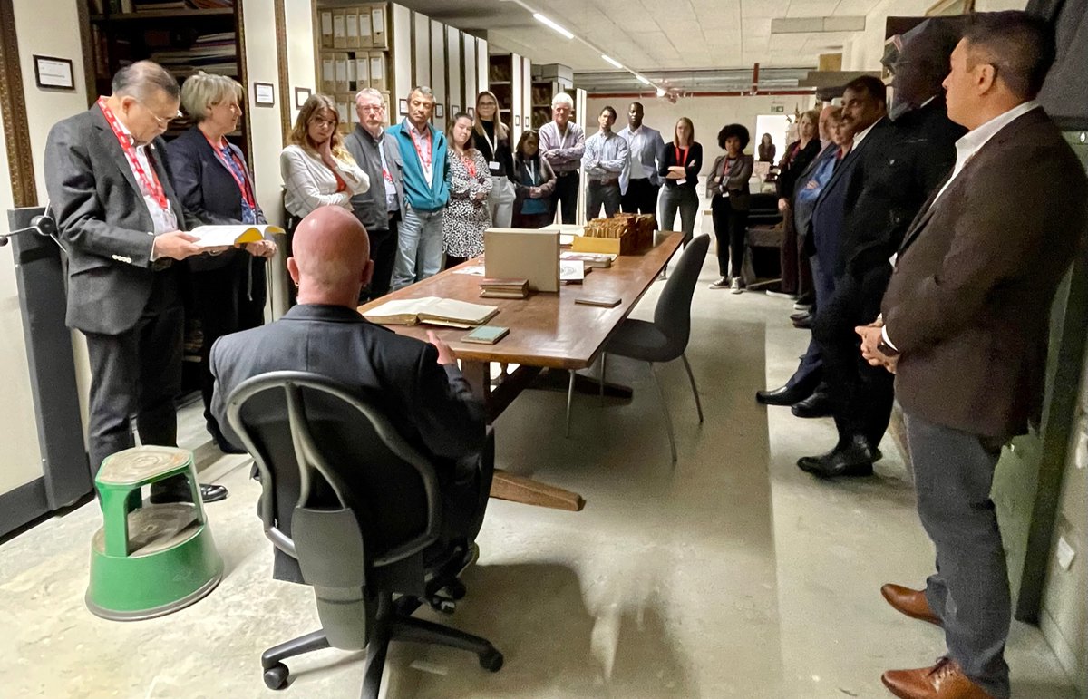 Day two of the Executive Committee meetings.

The day featured a peek into the archives, which includes memorabilia from the mid-19th century to the 1970s. #ymca #ymcahistory